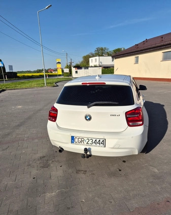 BMW Seria 1 cena 29500 przebieg: 204500, rok produkcji 2012 z Wąbrzeźno małe 154